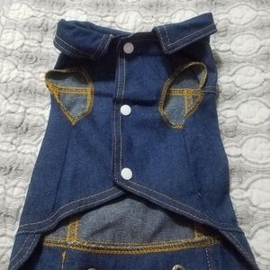 Dog denim jacket